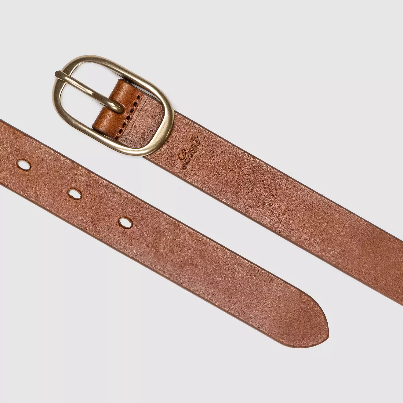 Curea Dama, Levi's, Piele Naturală, Cataramǎ Metalică [2]