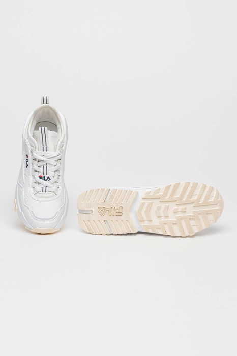 Fila, Sneakers Dama, Sport din piele ecologica, Upgr8, Alb [4]
