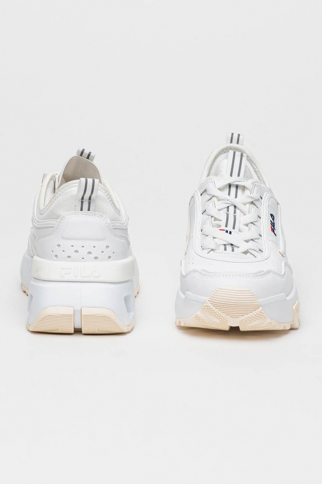 Fila, Sneakers Dama, Sport din piele ecologica, Upgr8, Alb [5]