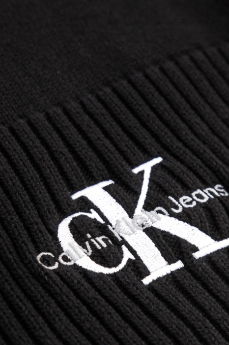 Fular Bărbați, Calvin Klein jeans, Negru, Mărime Universala, Logo Brodat [4]