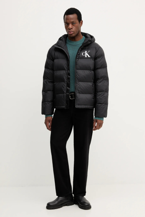 Geaca Bărbați, Calvin Klein, Impermeabilă, Hidrofuga, Rezistenta La Vânt, Logo Printat [4]