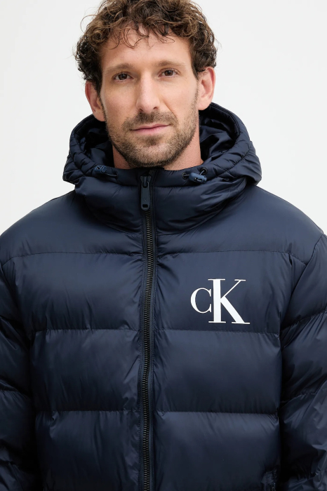 Geaca Bărbați, Calvin Klein, Impermeabilă, Hidrofuga, Rezistenta La Vânt, Logo Printat [5]