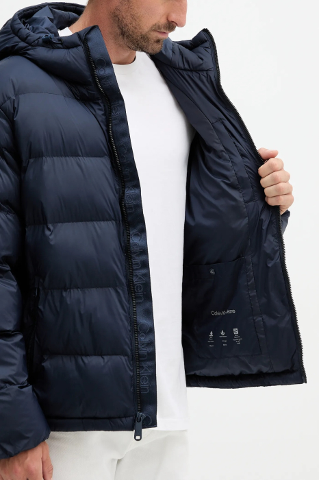 Geaca Bărbați, Calvin Klein, Impermeabilă, Hidrofuga, Rezistenta La Vânt, Logo Printat [7]