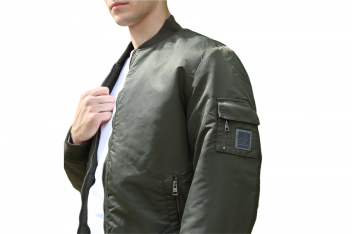 Geaca Barbati, Calvin Klein, Logo Brodat, Bomber Aviator [6]