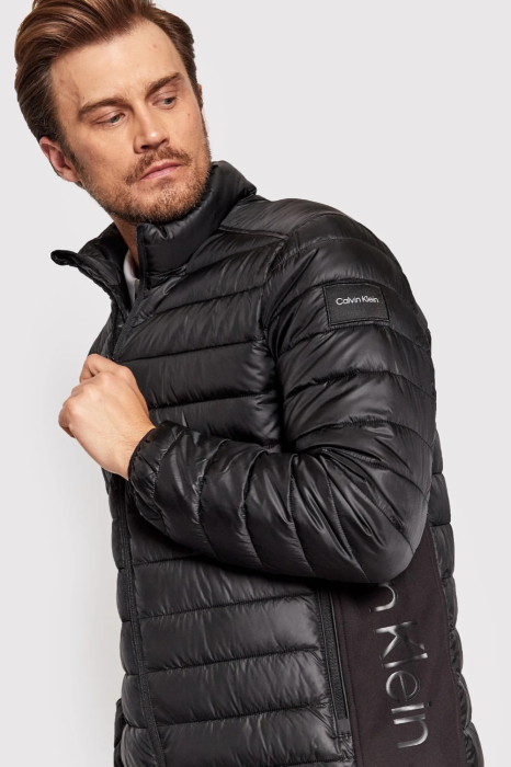 Geaca Barbati, Calvin Klein, Negru, Mini Logo [4]