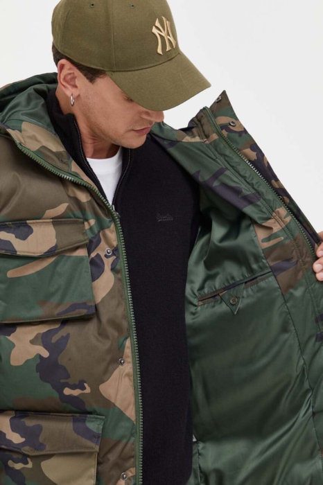 Geaca Barbati, Guess, Verde, Camuflaj [6]