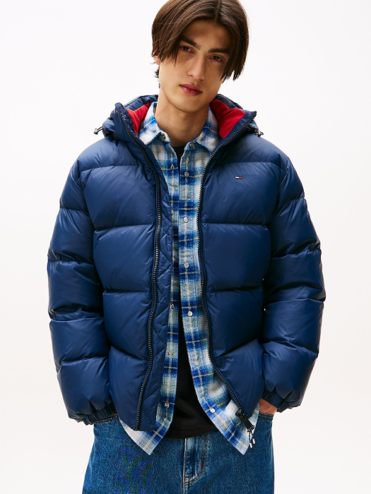 Geaca Bărbați, Tommy Jeans, Impermeabilă, Umplutura cu puf de rata, Logo [2]