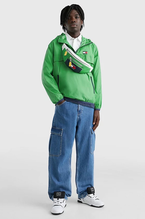 Geaca Bărbați, Tommy Jeans, Verde, Rezistenta la apa si vânt [4]
