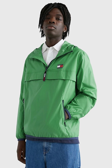 Geaca Bărbați, Tommy Jeans, Verde, Rezistenta la apa si vânt [2]
