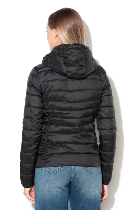 Geaca Dama, Only, Negru, Cu vatelina si gluga [4]