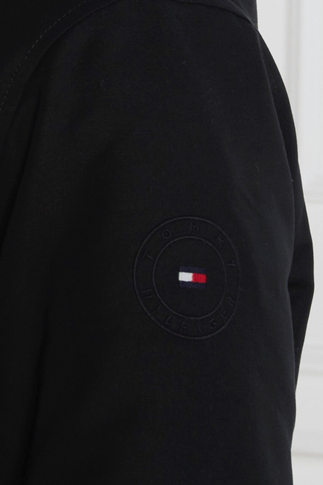 Geaca Parka, Tommy Hilfiger, Dama, Negru, Logo Brodat [6]