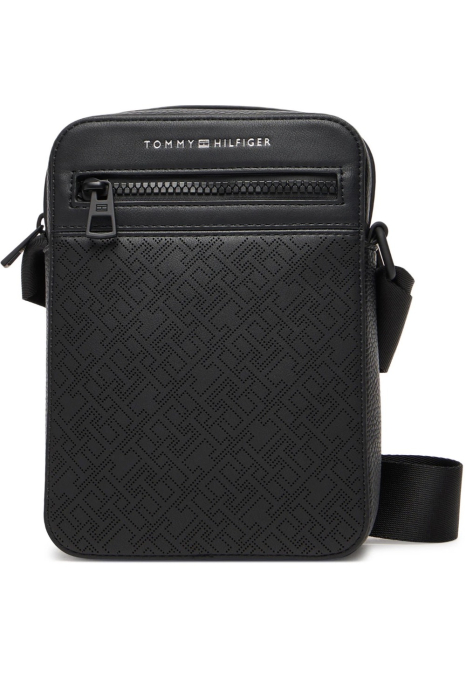 Geanta Crossbody, Tommy Hilfiger, Negru, Logo [1]