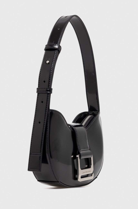Geanta Dama, Calvin Klein Jeans, Crossbody din piele ecologica, Negru [4]