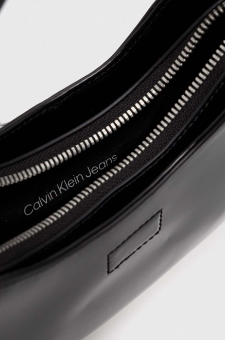 Geanta Dama, Calvin Klein Jeans, Crossbody din piele ecologica, Negru [6]