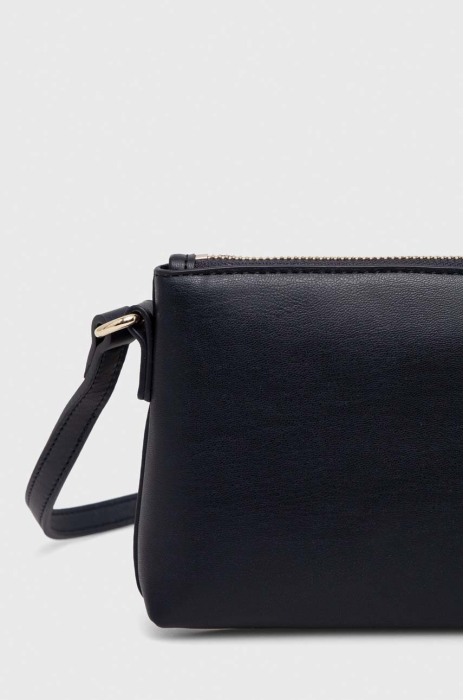 Geanta Dama, Tommy Hilfiger, Albastru Marin, Piele Ecologică, Logo Metalic [4]