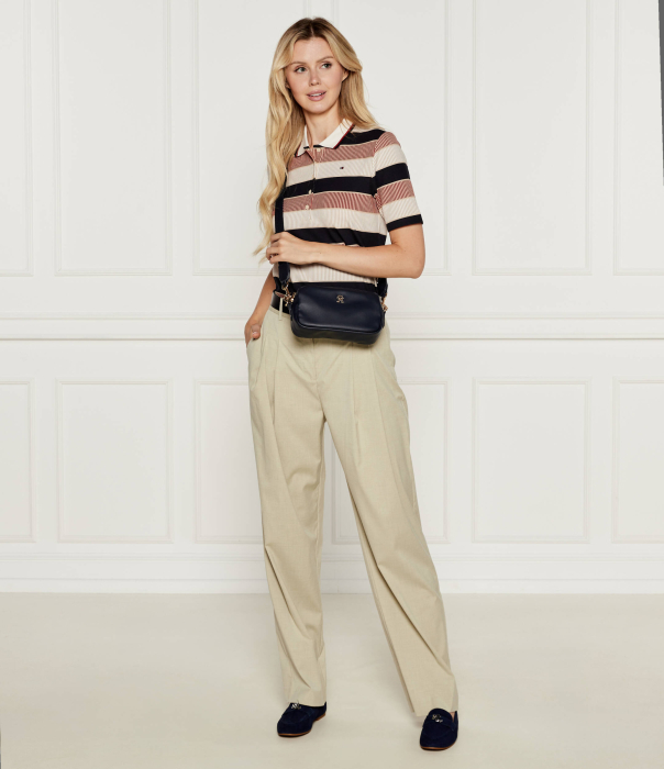 Geanta Dama, Tommy Hilfiger, Crossbody, Poppy, Logo Metalic [8]