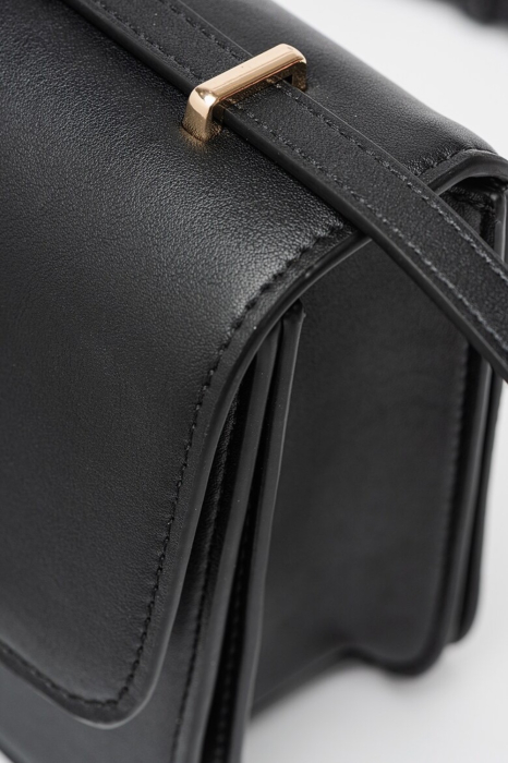 Geanta Dama, Valentino, Negru, Piele Ecologica, Logo Metalic [4]