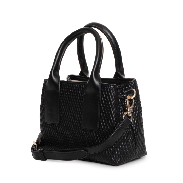Geanta Dama, Valentino, Negru, Texturat, 22x16x10 cm [2]