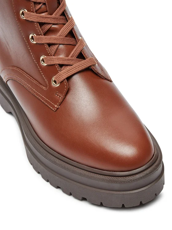 Ghete Dama, Tommy Hilfiger, Maro, Piele Naturală [4]