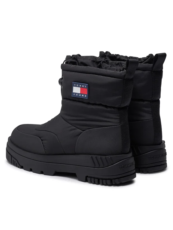 Cizme de zăpadă bărbați, Tommy Jeans, Negru, Impermeabile, 43 EU [3]