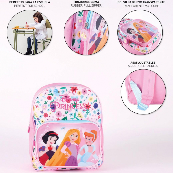 Ghiozdan Copii, Disney Princess, Roz, 30 x 25 x 12 cm [5]