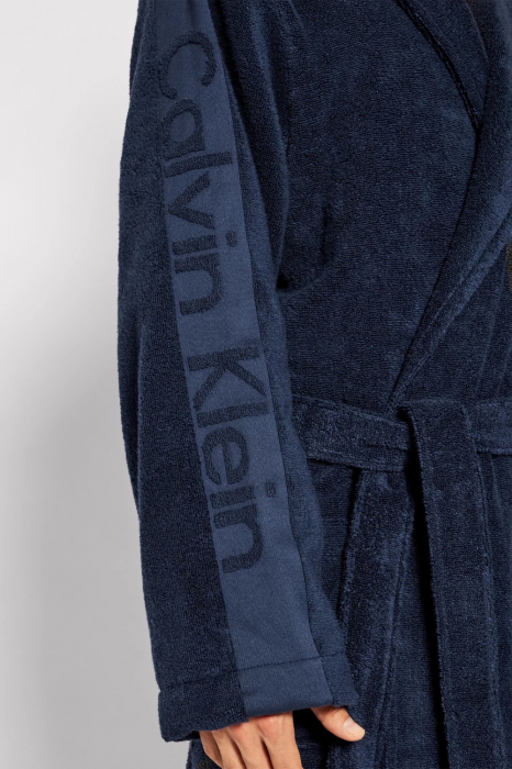 Halat Barbati, Calvin Klein, Albastru, Bumbac, Logo [4]