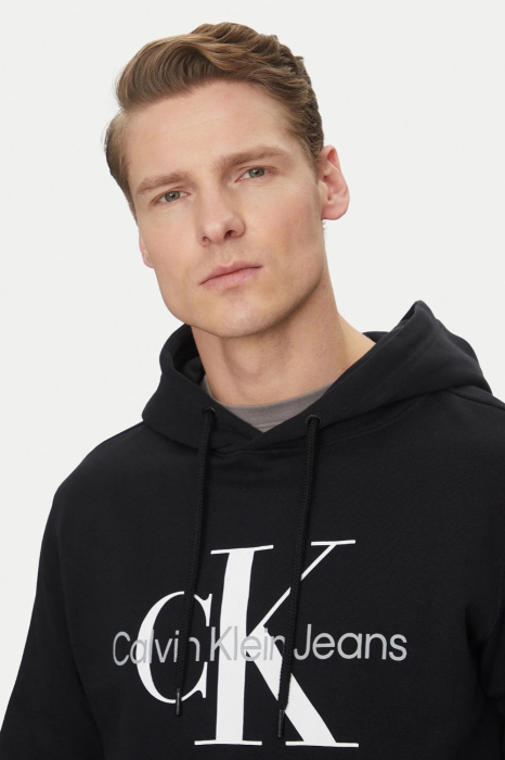 Hanorac Barbati, Calvin Klein Jeans, Negru, [6]