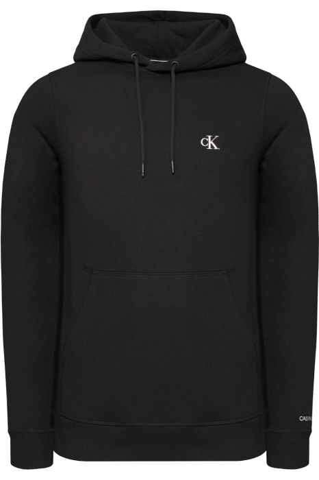 Hanorac Bărbați, Calvin Klein jeans, Negru, Cu Gluga, Logo Brodat [1]