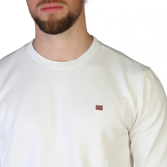 Hanorac Barbati, Napapijri, Alb, Bumbac, M INTL [3]