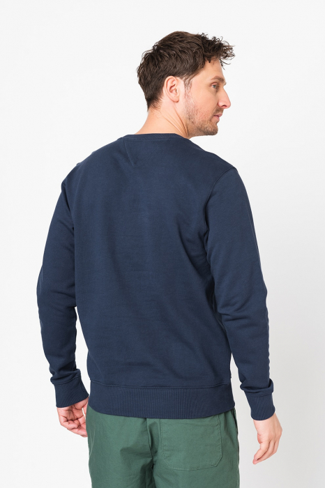 Hanorac Barbati, Tommy Hilfiger, Negru/Albastru Închis, Bumbac, Logo printat [2]