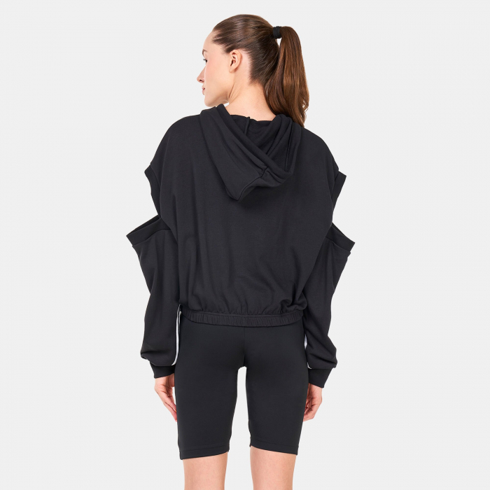 Hanorac Dama, Adidas, Hyperglam HD SWT, Negru [3]