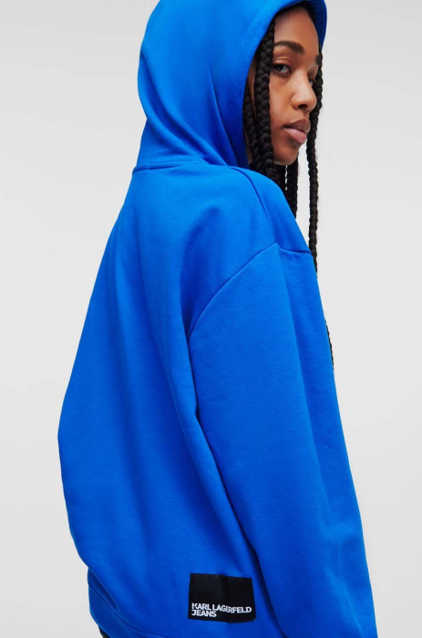 Hanorac Dama, Karl Lagerfeld, Albastru, Bumbac, XL [5]