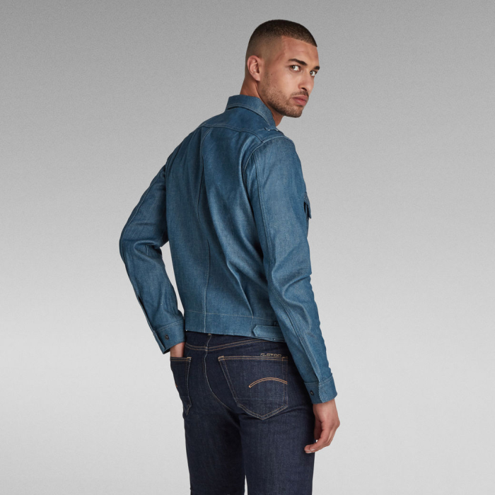 Jacheta Bărbați, G-Star Raw, Denim, Albastru [2]