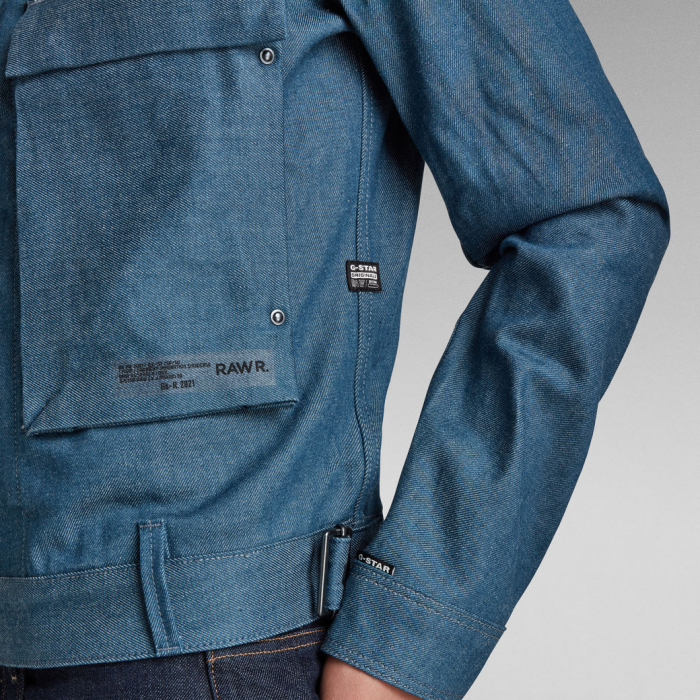 Jacheta Bărbați, G-Star Raw, Denim, Albastru [5]