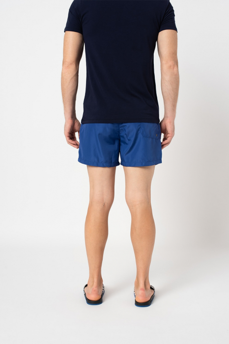 Karl Lagerfeld, Pantaloni scurti de baie, Imprimeu cu logo supradimensionat [4]