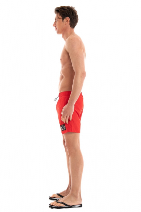 Karl Lagerfeld, Pantaloni scurti de baie, Roșu, Logo [5]