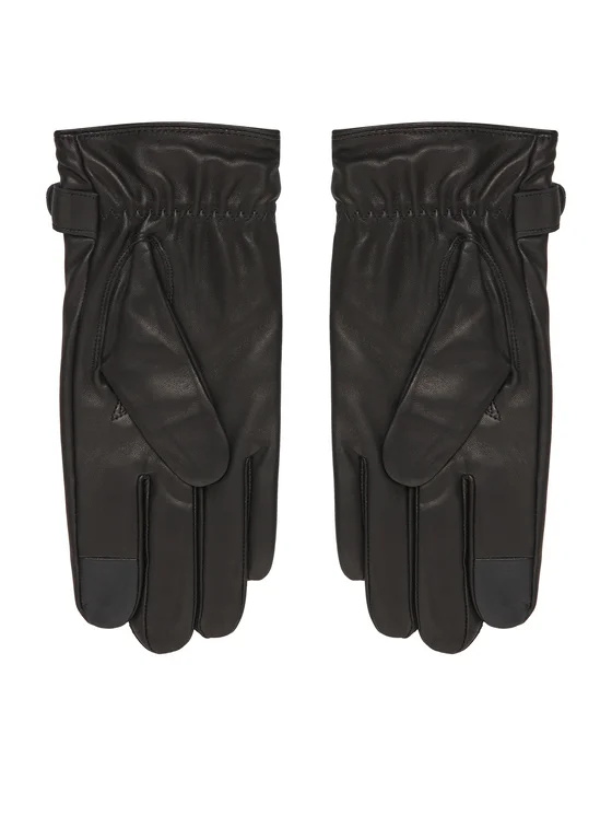 Manusi Barbati, Calvin Klein, Negru, 100% Piele Naturală [2]