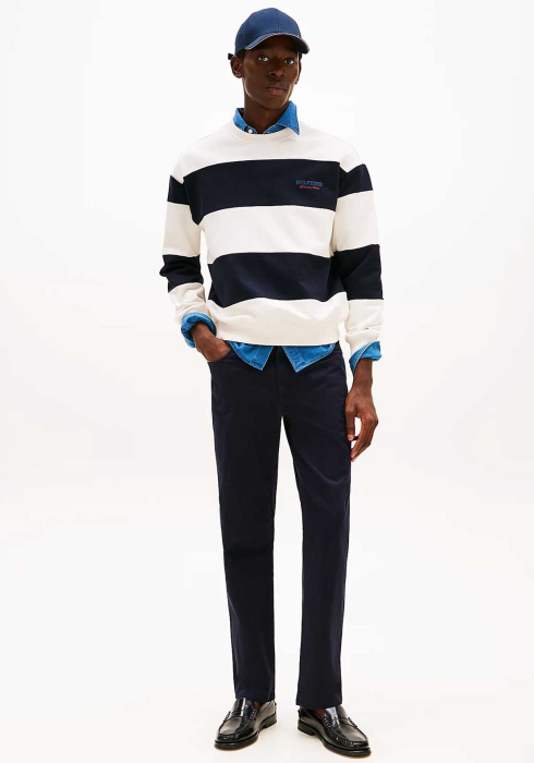 Pantaloni Barbati, Tommy Hilfiger, Deton, Bumbac, Bleumarin [3]