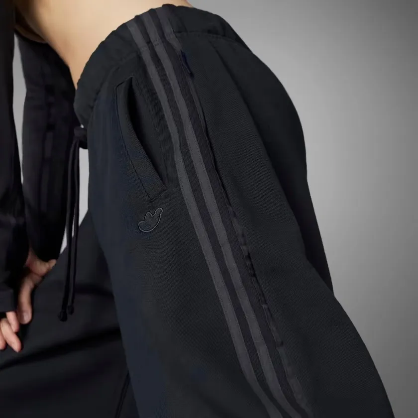 Pantaloni Dama, Adidas Originals, Wide Leg Pants, Negru [4]