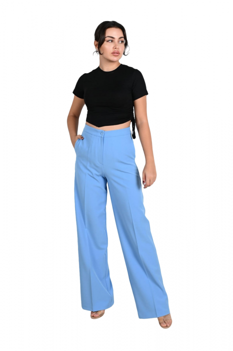 Pantaloni Dama, Drepti si eleganti, Talie inalta si croi drept [2]