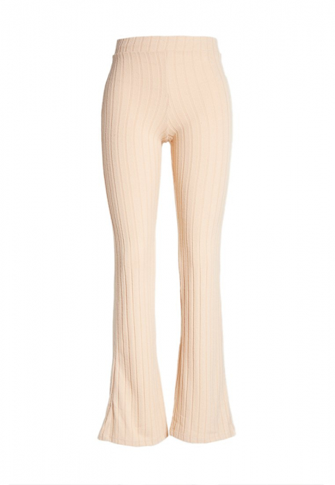 Pantaloni Dama, VILA, Bej, Evazați, L [1]