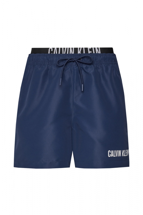Pantaloni de baie bărbați, Calvin Klein, Albastru, Cu banda lata, Logo [1]