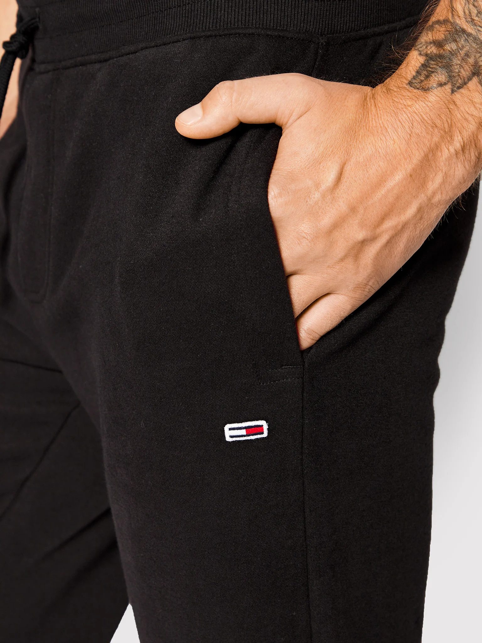 Pantaloni de trening bărbați, Tommy Hilfiger, Bumbac, Logo Brodat [5]