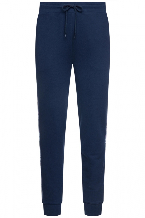 Pantaloni de trening, Tommy Hilfiger, Banda Logo, Bumbac, Albastru [1]
