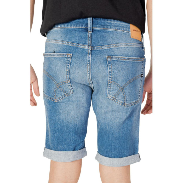 Pantaloni scurți bărbați, Gas, Albastru, Denim [3]