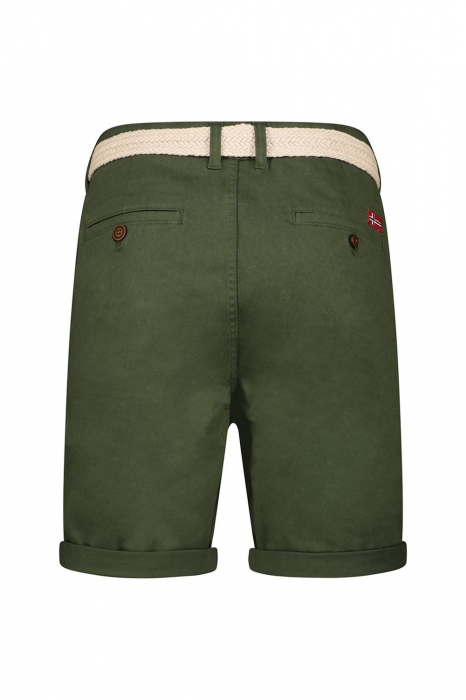 Pantaloni scurti barbati, Geographical Norway, 98% Bumbac, Kaki, L [2]