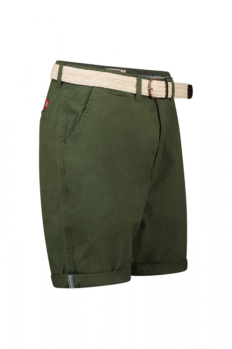 Pantaloni scurti barbati, Geographical Norway, 98% Bumbac, Kaki, L [4]