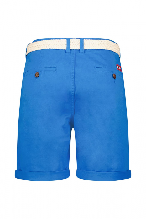 Pantaloni scurti barbati, Geographical Norway, Curea inclusă, Albastru [2]