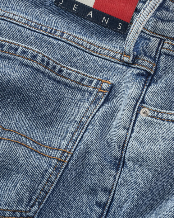 Pantaloni scurti bărbați, Tommy Jeans, Albastru deschis, Mini Logo [8]