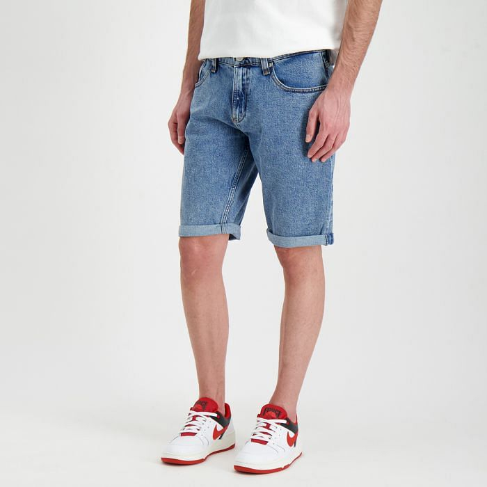 Pantaloni scurti bărbați, Tommy Jeans, Albastru deschis, Mini Logo [2]